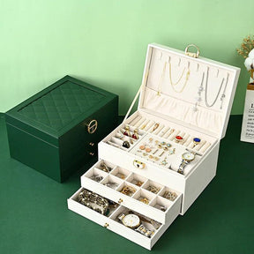 Extra Large Jewelry Box with Lock