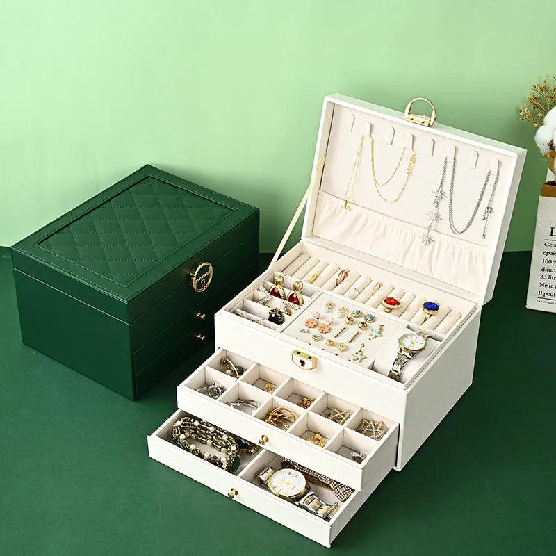 Extra Large Jewelry Box with Lock