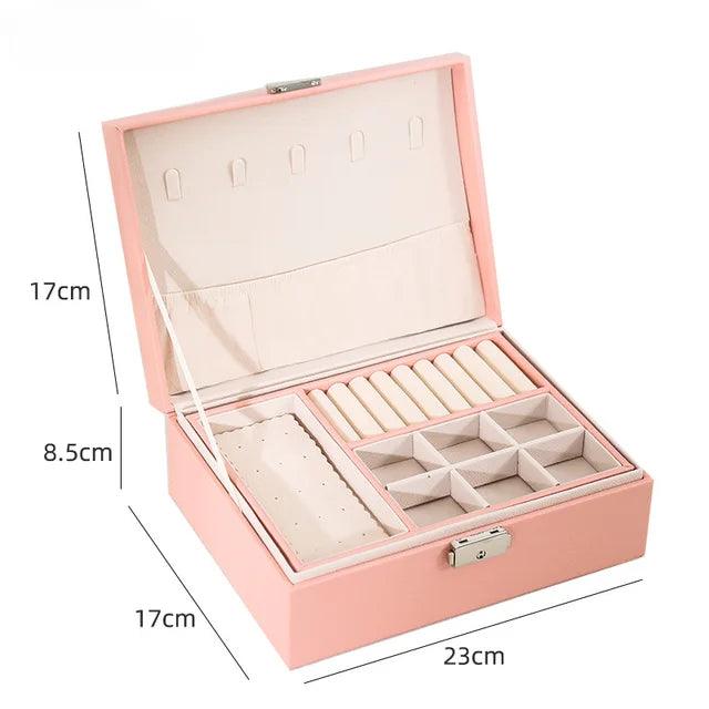 Jewelry Box with Lock and Key