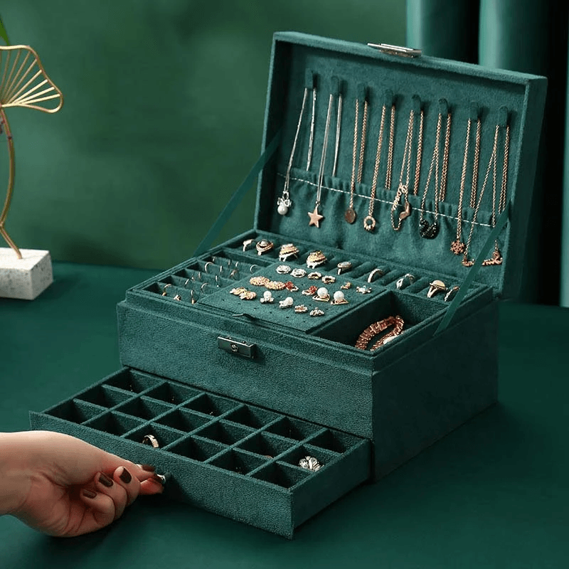 Velvet Jewelry Box