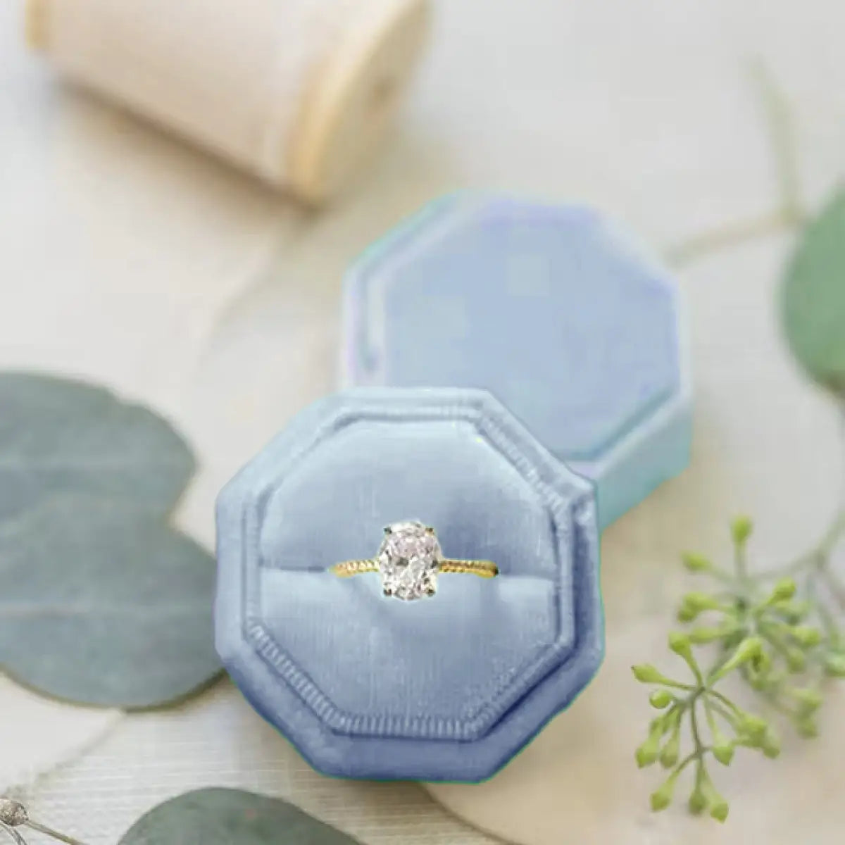 Blue Ring Box | Jewelry Boxes