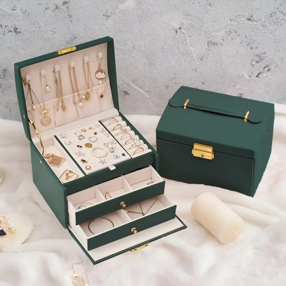 Green Jewelry Box | Jewelry Boxes