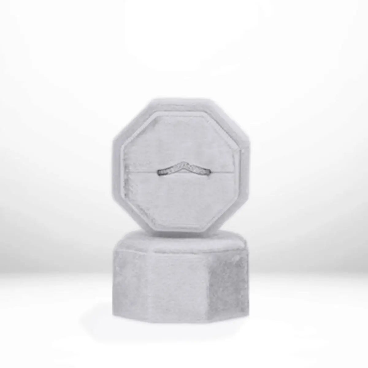 Grey Ring Box | Jewelry Boxes