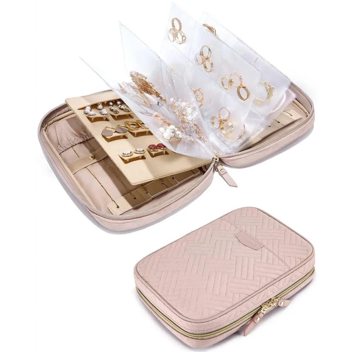 Large Travel Jewelry Organizer | Jewelry Case