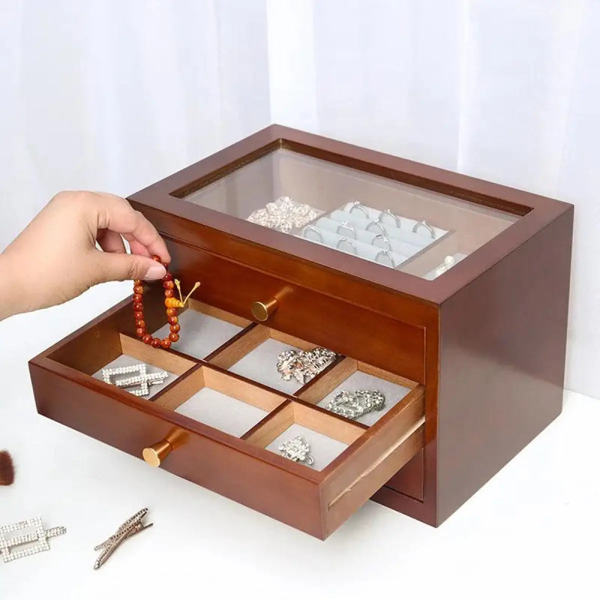 Large Wooden Jewelry Box | Jewelry Boxes