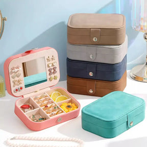 Leather Travel Jewelry Case | Jewelry Boxes