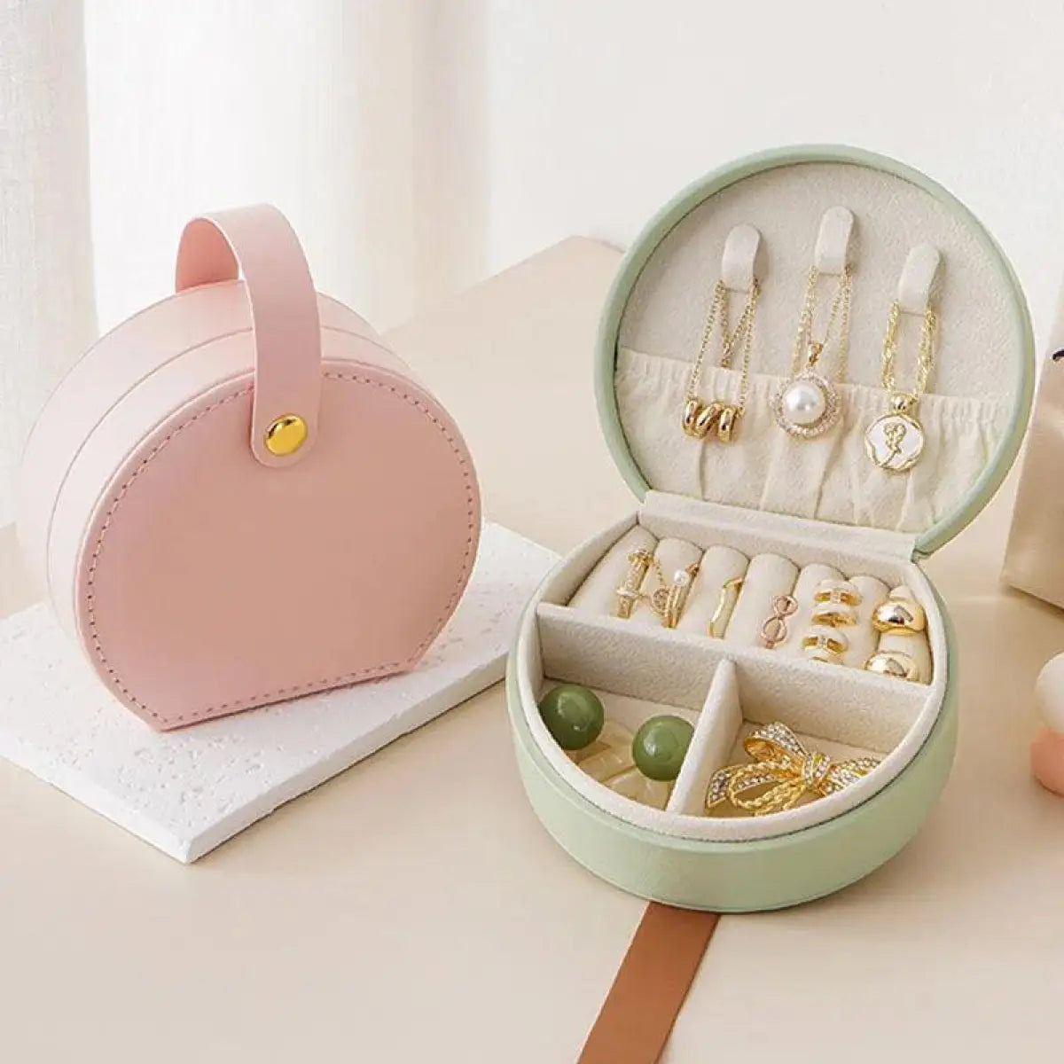 Mini Leather Jewelry Case | Jewelry Boxes