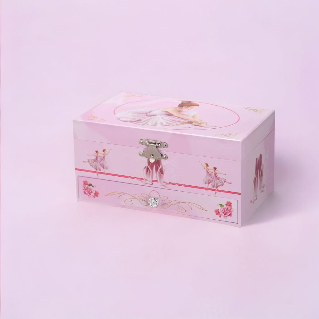 Pink Ballerina Jewelry Box | Music Jewelry Box for Girls