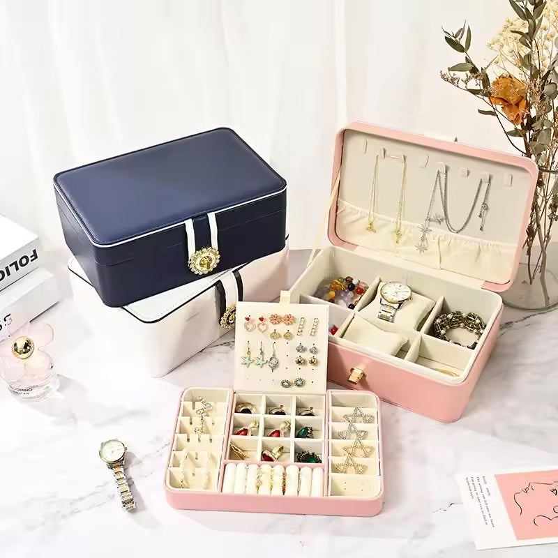 Small Leather Jewelry Box | Premium Jewelry Organizers