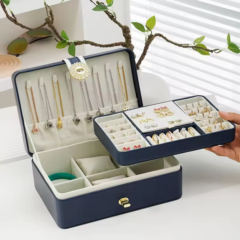 Small Leather Jewelry Box | Premium Jewelry Organizers