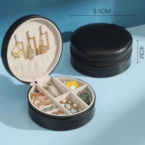 Round Travel Jewelry Box | Jewelry Boxes