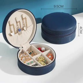 Round Travel Jewelry Box | Jewelry Boxes