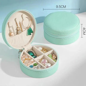 Round Travel Jewelry Box | Jewelry Boxes