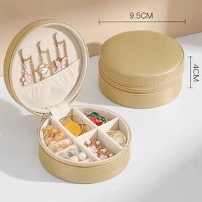 Round Travel Jewelry Box | Jewelry Boxes