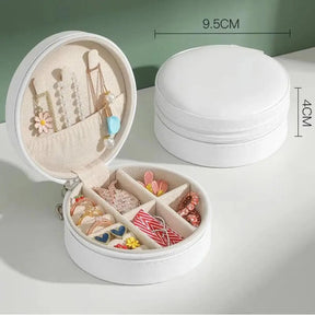 Round Travel Jewelry Box | Jewelry Boxes