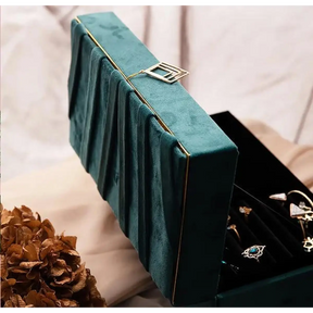 Vintage Velvet Jewelry Box | Jewlery Boxes