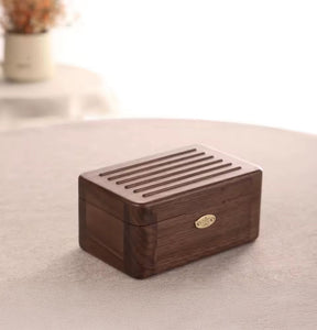 Vintage Wooden Music Jewelry Box | High-end Jewelry Boxes