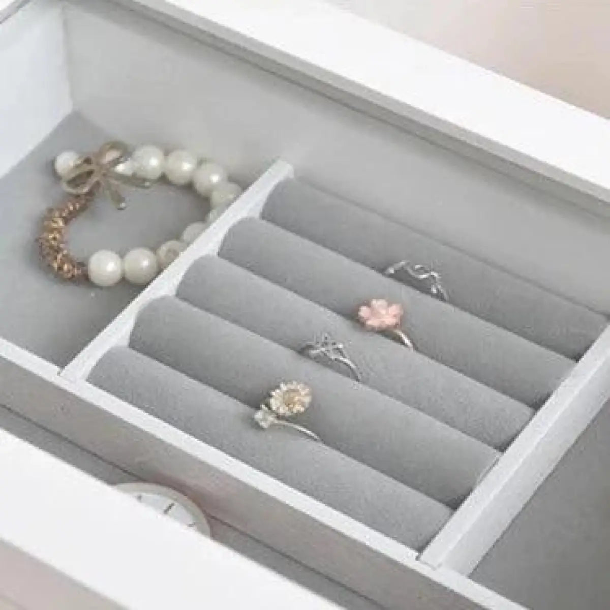 White Wooden Jewelry Box | High-quality Wooden Jewelry Boxes