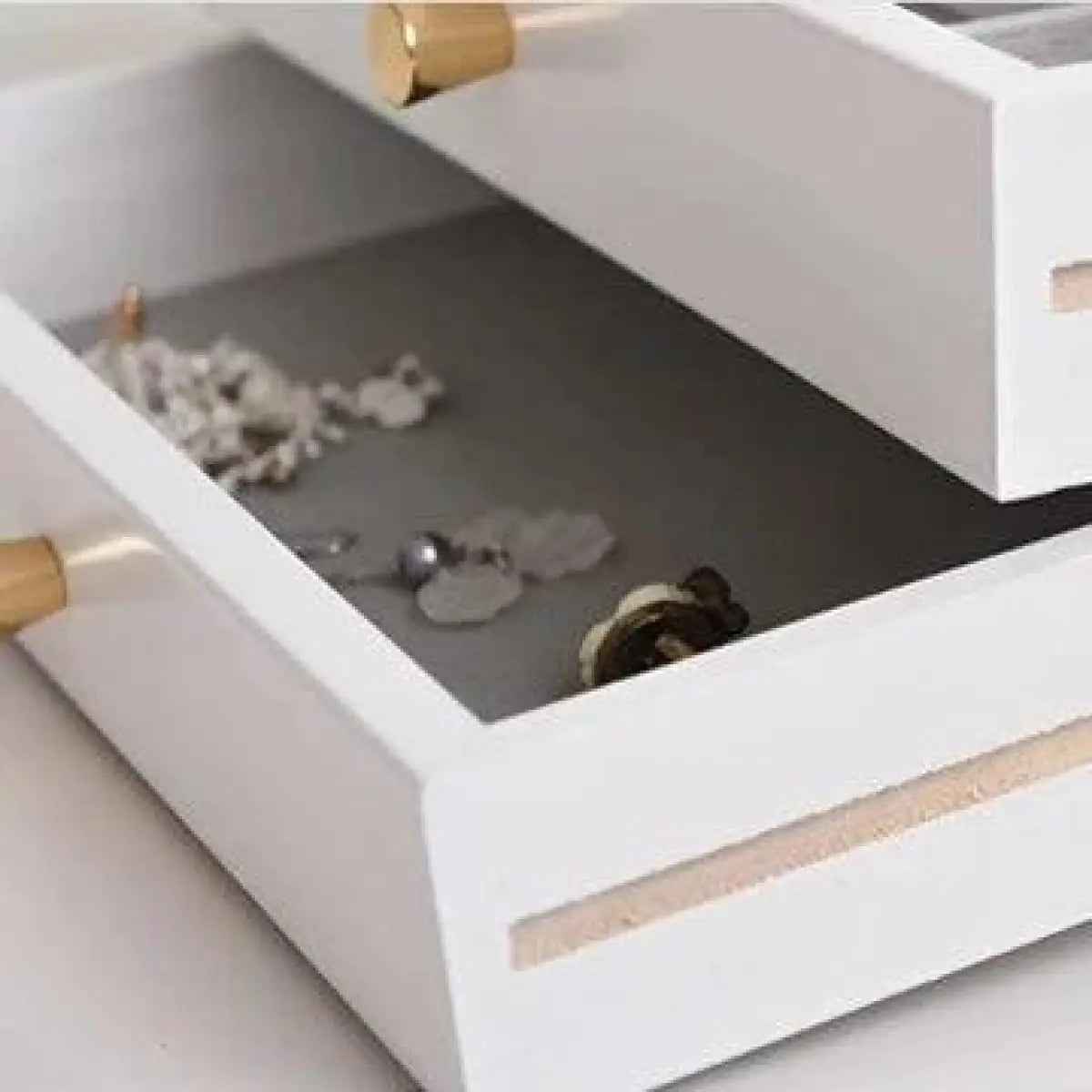 White Wooden Jewelry Box | High-quality Wooden Jewelry Boxes