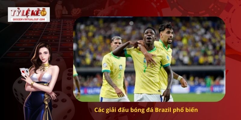 Các giải đấu bóng đá Brazil phổ biến